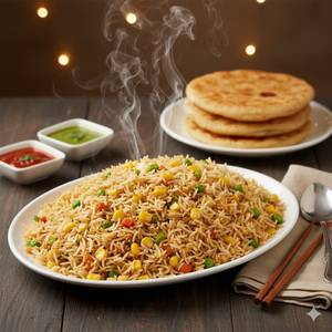 Paneer Corn Fried Rice