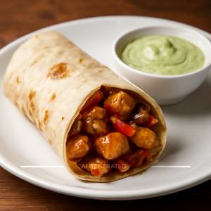 Spicy Paneer Wrap
