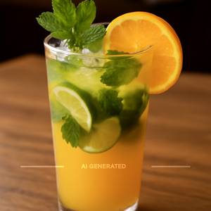Orange mojito