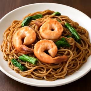 Eefu Noodles Prawns