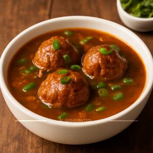 Veg. Manchurian ( Gravy )