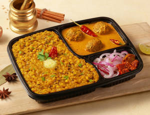 Millet Khichdi & Kadhi Thali