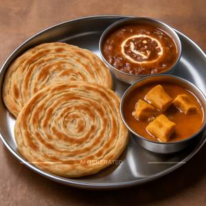 Laccha Paratha Thali