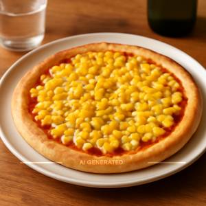 Corn pizza