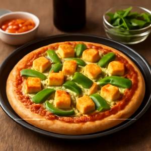 Paneer With Capsicum Mania Pizza [7 Inches]