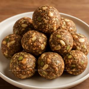 Atta Dry Fruit Ladoo