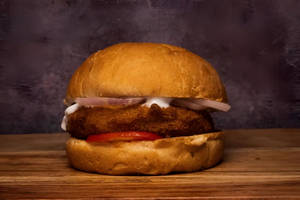 Veg Classic Crispy Burger 