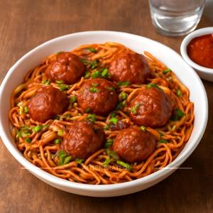 Schezwan Manchurian Noodles