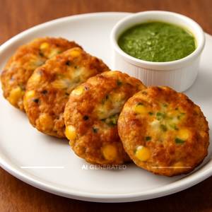 Cheese Corn Tikki