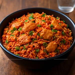 Chicken schezwan fried rice