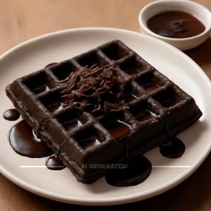 Dark Chocolate Waffle