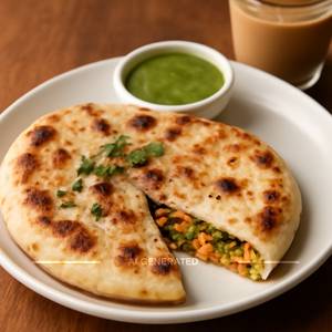Veg Stuffed Kulcha