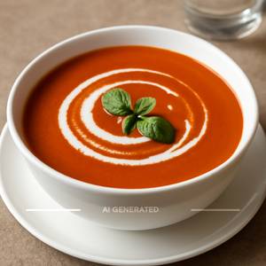 Veg Cream Of Tomato Soup