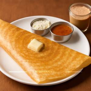 Butter Plain Dosa 