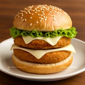 Double cheese burger