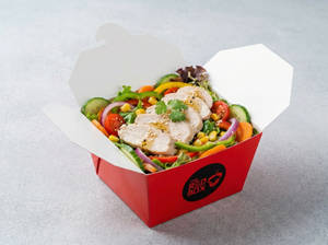 Chicken Steam Salad