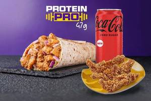 Protein Pro Chicken Bhuna Wrap Meal..