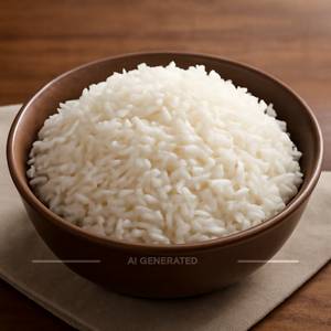 Plain rice