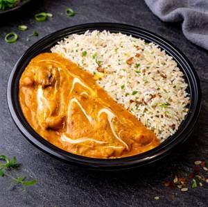 Butter Chicken Rice Bowl