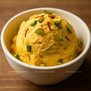 Kesar Pista Ice Cream