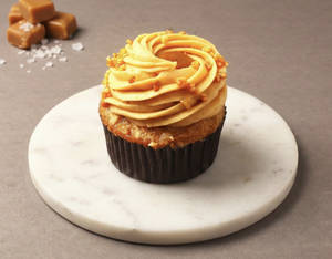 Caramel Sea Salt Cupcake