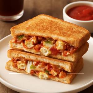 PANEER PIZZA SANDWICH