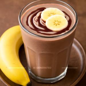 Banana & Chocolate Shake