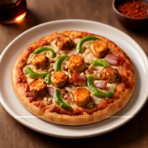 6"  Chilli Paneer Pizza