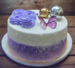 Purple Butterfly Cake [500G]