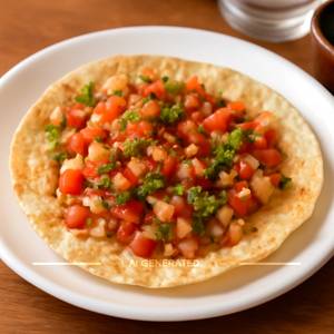 Fried Masala Papad