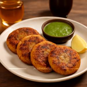 Aloo Adraki Tikki