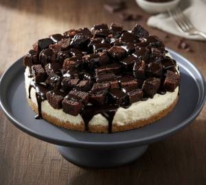 Brownie Cheesecake Eggless