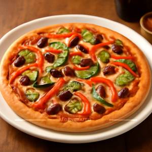 Mexican Veg Pizza (8 Inches)