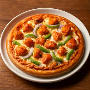 Veggie Corn Double Cheese Pizza 