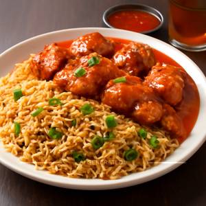 Chicken Triple Schezwan Fried Rice
