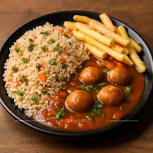 Chinese Rice Platter