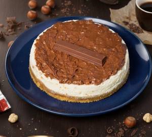 Kitkat Cheesecake Eggless