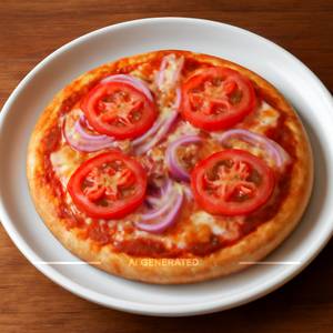 Tomato Onion Pizza