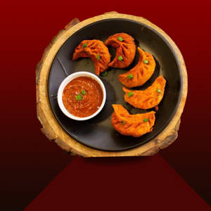 Peri Peri Paneer Momos [6 Pieces]