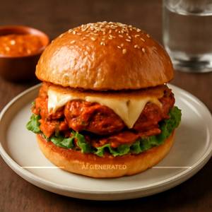 Tandoori Chicken Burger