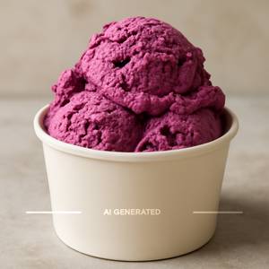 Black Current Natural Ice Cream (750ml)