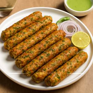 Veg Seekh Kabab (5 Pcs)
