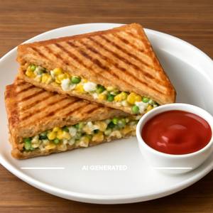 Paneer Corn Sandwich