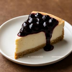 Blueberry cheese cake