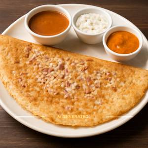 Bengaluru Onion Plain Dosa