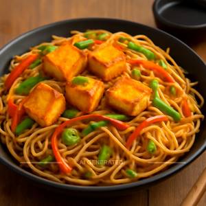 Paneer Hakka Noodles