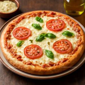 Double Cheese Margherita Pizza