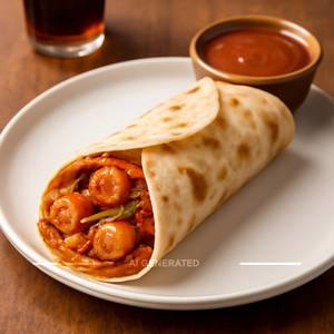 Paneer Sezwan Roll