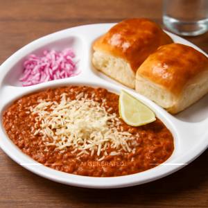 Cheese Pav Bhaji