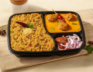 Toor Dal Khichdi & Kadhi Thali